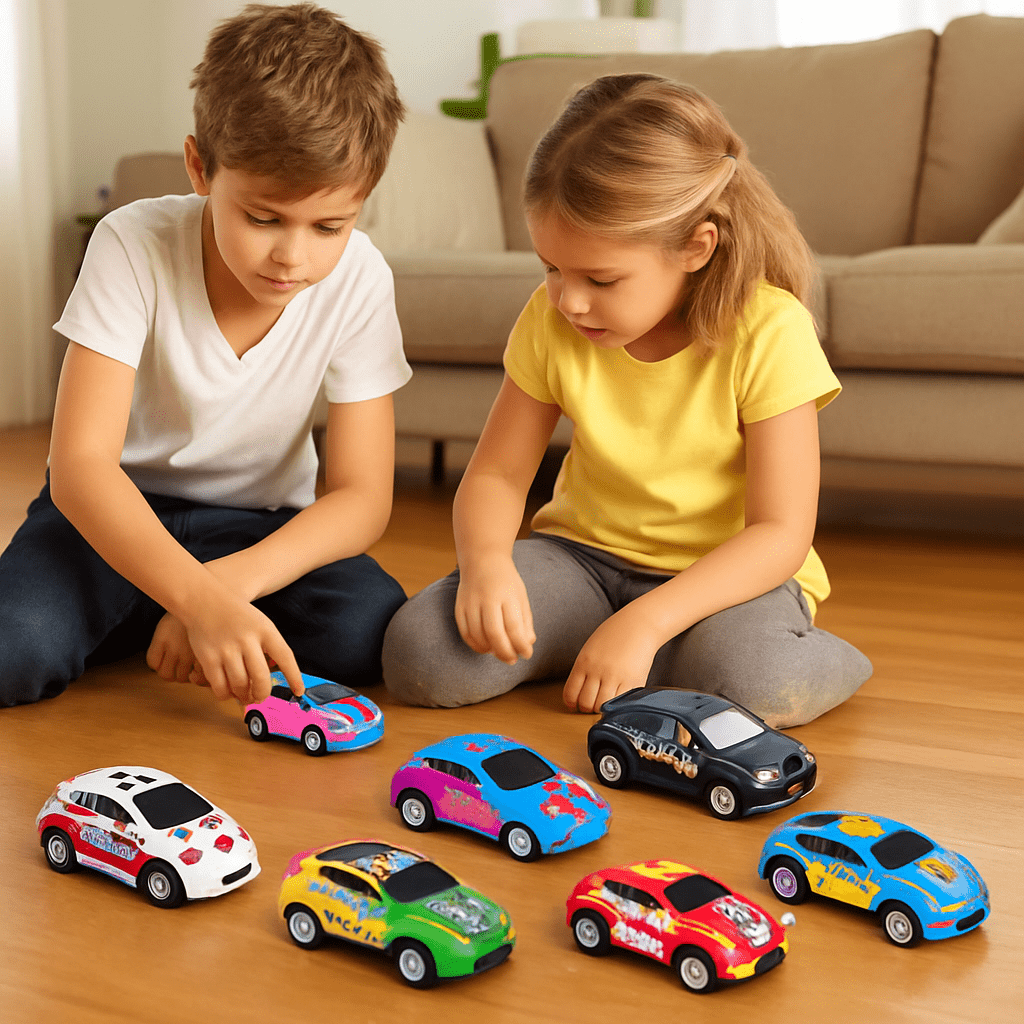 pull-back-cars-die-cast-vehicles-set-6-pcs kids toy in Pakistan | Zilonay