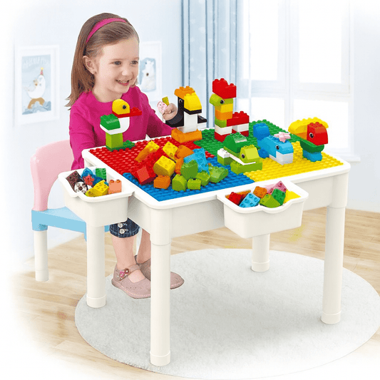animal-world-table-building-blocks-102-pcs-diy-building-blocks-toy kids toy in Pakistan | Zilonay