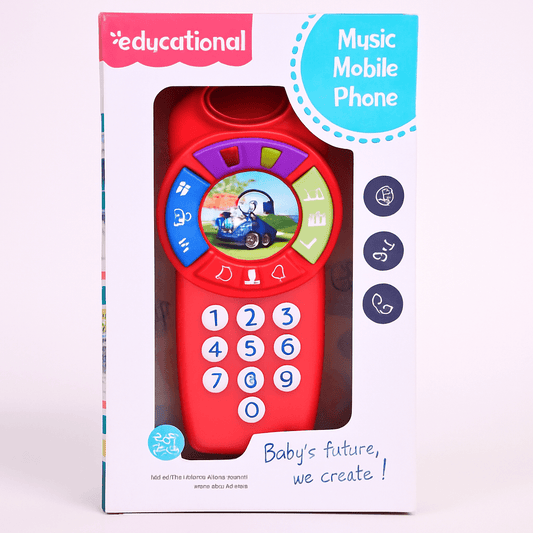 children-smart-cell-phone-with-music-light kids toy in Pakistan | Zilonay
