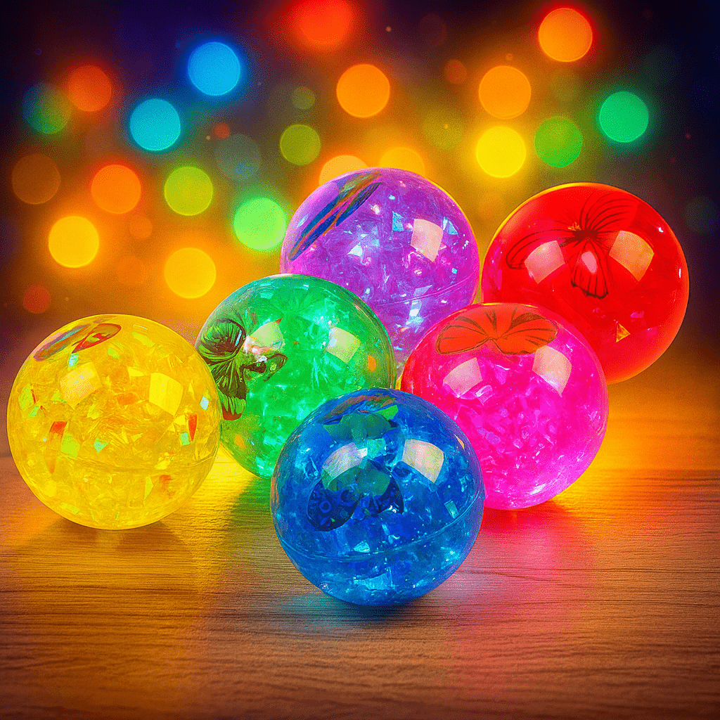 led-flashing-colorful-bouncy-ball-for-kids kids toy in Pakistan | Zilonay