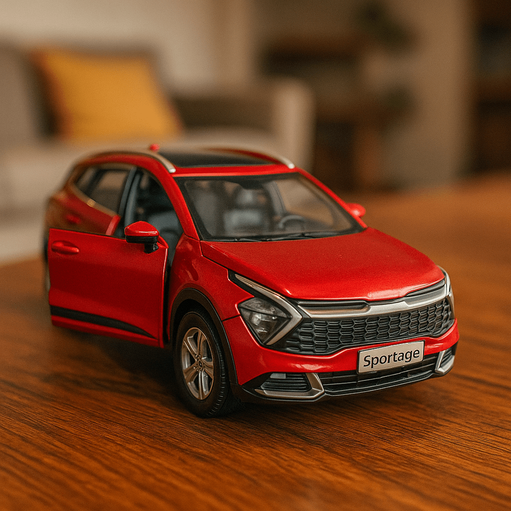 mini-diecast-kia-sportage-motor-car kids toy in Pakistan | Zilonay