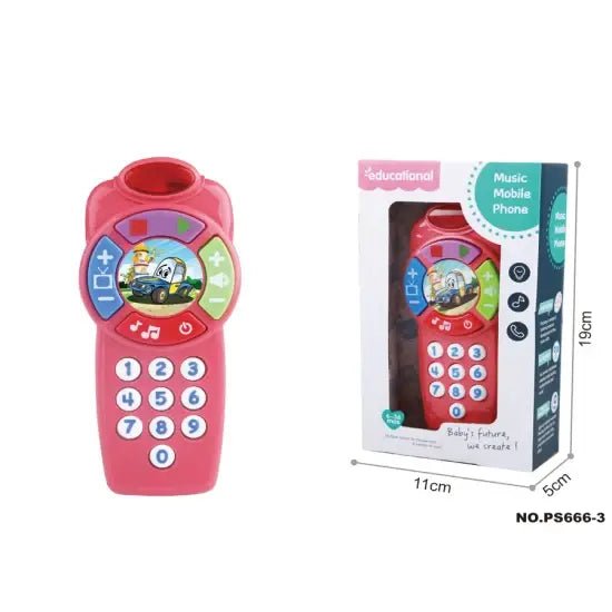 children-smart-cell-phone-with-music-light kids toy in Pakistan | Zilonay