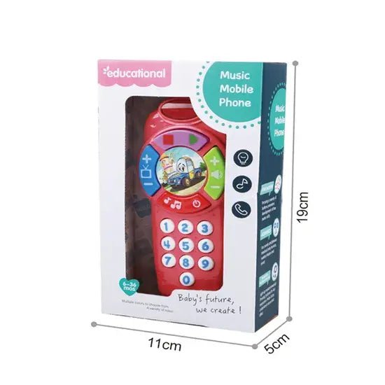 children-smart-cell-phone-with-music-light kids toy in Pakistan | Zilonay