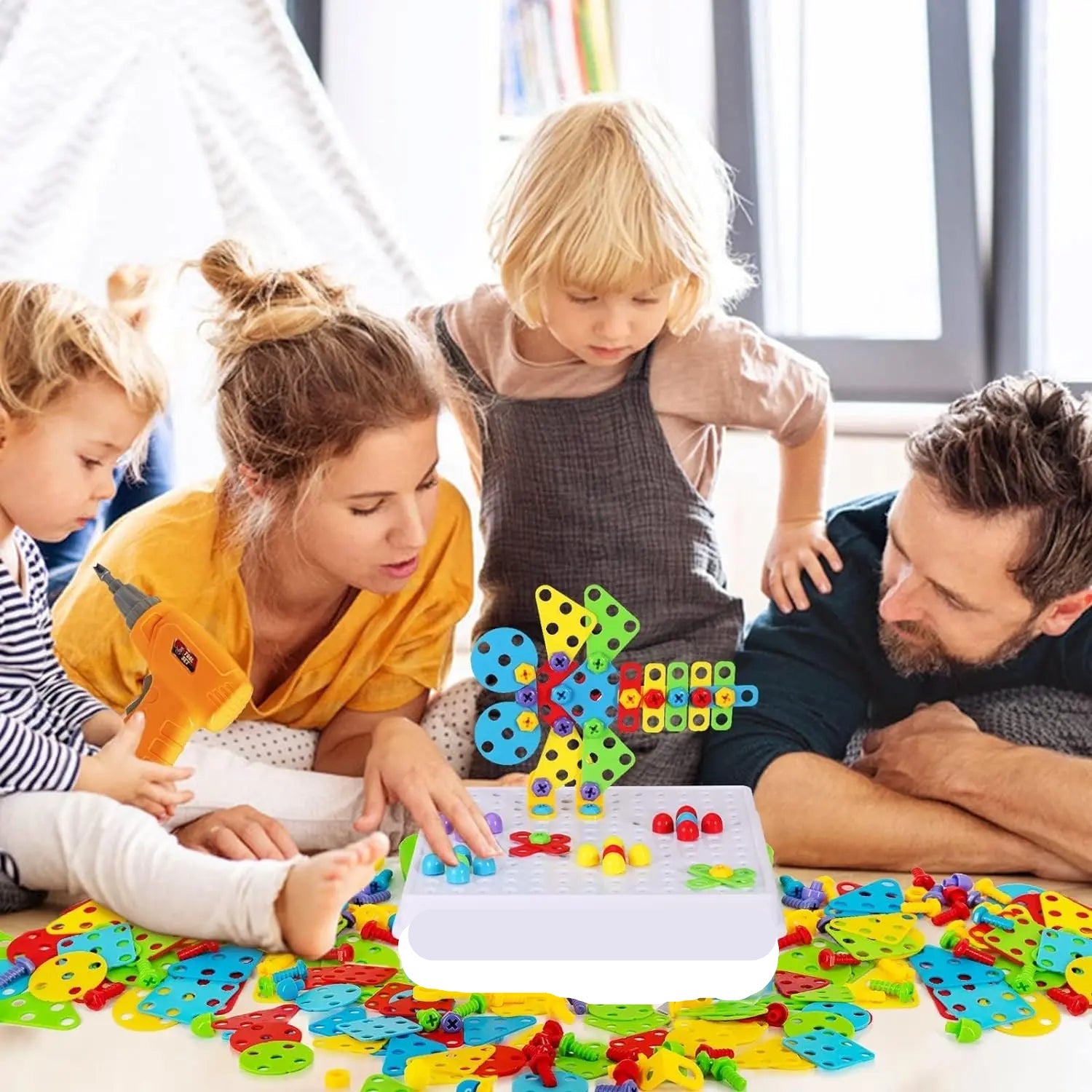 puzzle-magic-plate-bag-diy-education-toy-for-kids kids toy in Pakistan | Zilonay