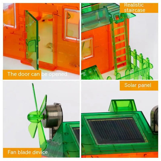 diy-assembly-learning-scientific-experiments-building-model-solar-energy-powered-music-house-educational-toy-for-kids kids toy in Pakistan | Zilonay