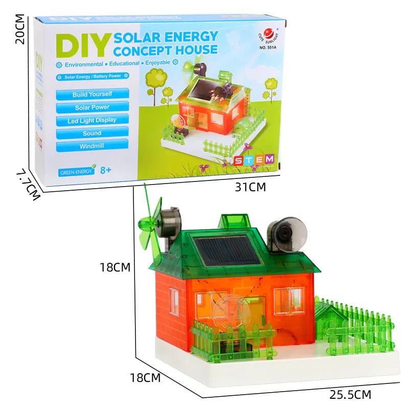 diy-assembly-learning-scientific-experiments-building-model-solar-energy-powered-music-house-educational-toy-for-kids kids toy in Pakistan | Zilonay