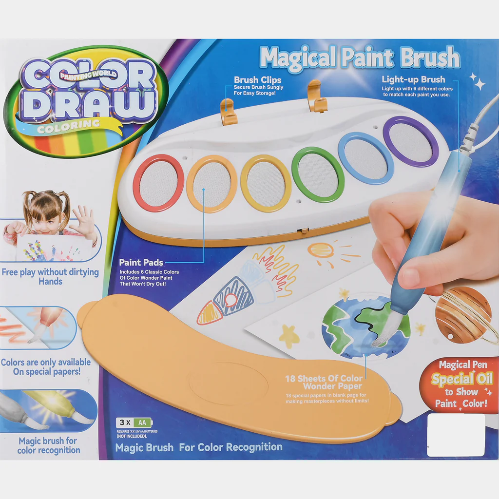 magical-paint-brush-coloring-kit kids toy in Pakistan | Zilonay