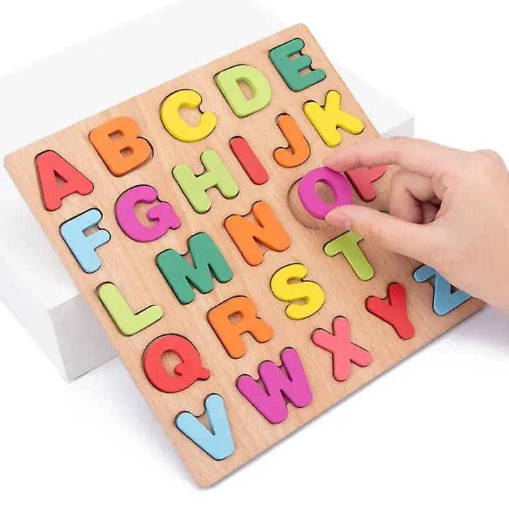 montessori-early-educational-wooden-colorful-3d-toys-baby kids toy in Pakistan | Zilonay