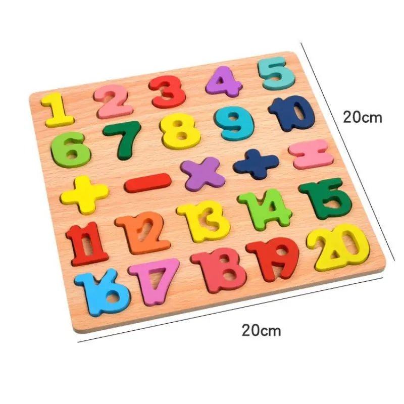 montessori-early-educational-wooden-colorful-3d-toys-baby kids toy in Pakistan | Zilonay