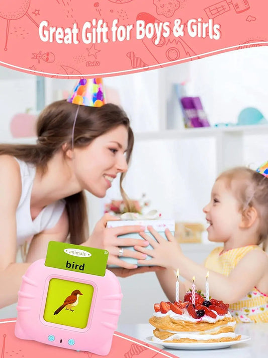 education-english-talking-flash-cards-learning-machine-with-sound-for-kids kids toy in Pakistan | Zilonay