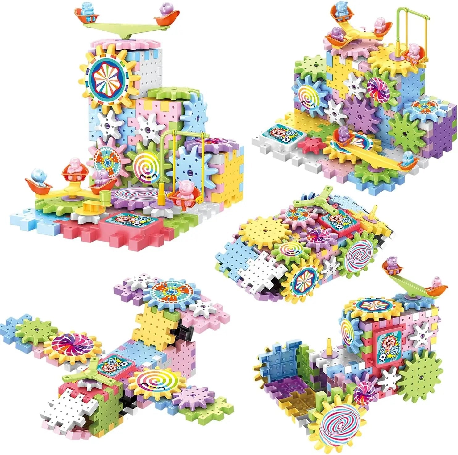 electric-building-block-gear-toy kids toy in Pakistan | Zilonay