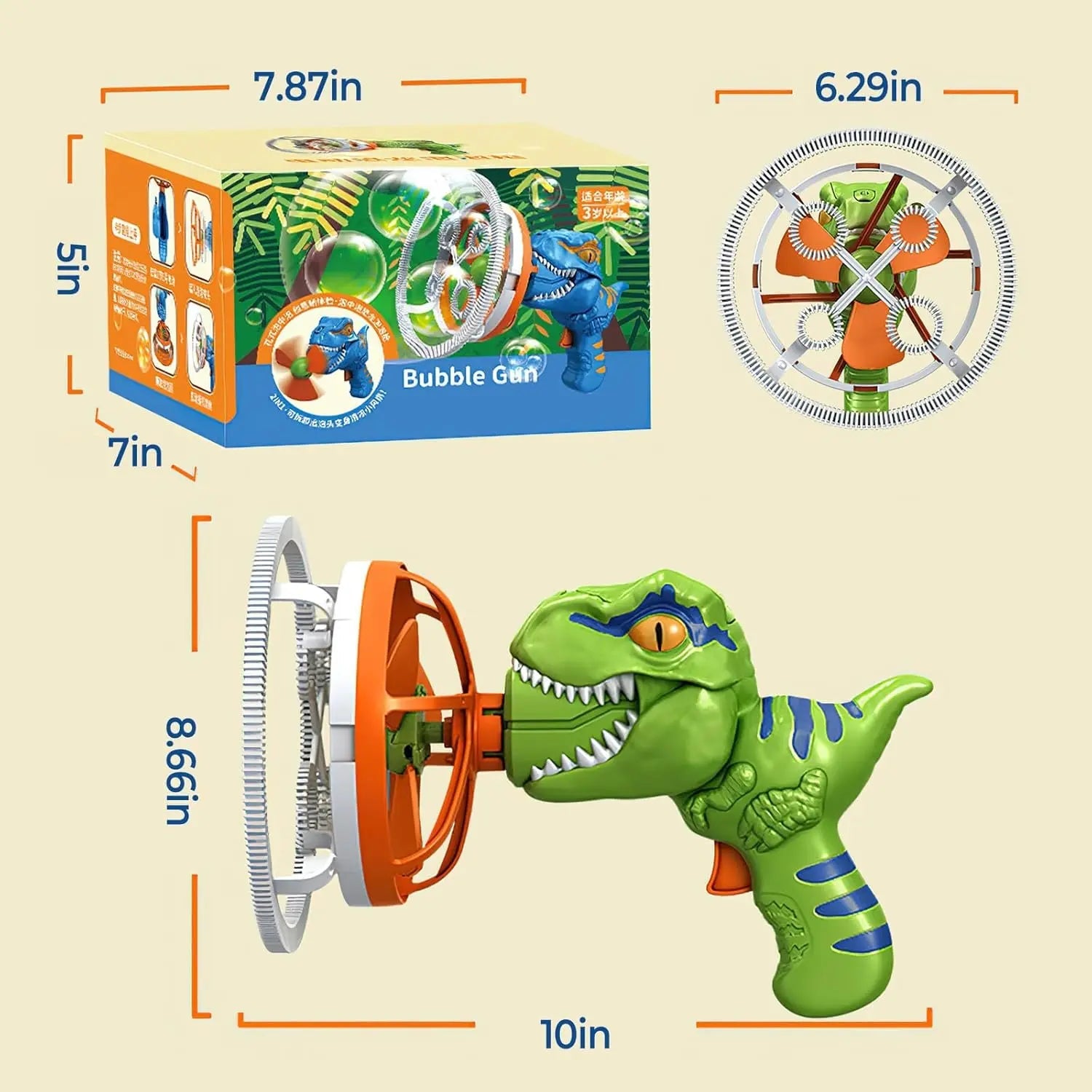 electric-dinosaur-bubble-maker-machine-toy-for-kids kids toy in Pakistan | Zilonay