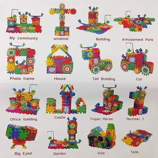 53pcs-set-electric-building-block-gear-toy kids toy in Pakistan | Zilonay