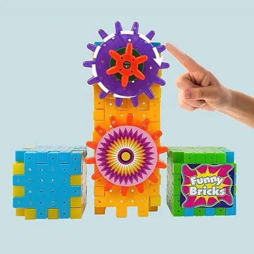 53pcs-set-electric-building-block-gear-toy kids toy in Pakistan | Zilonay