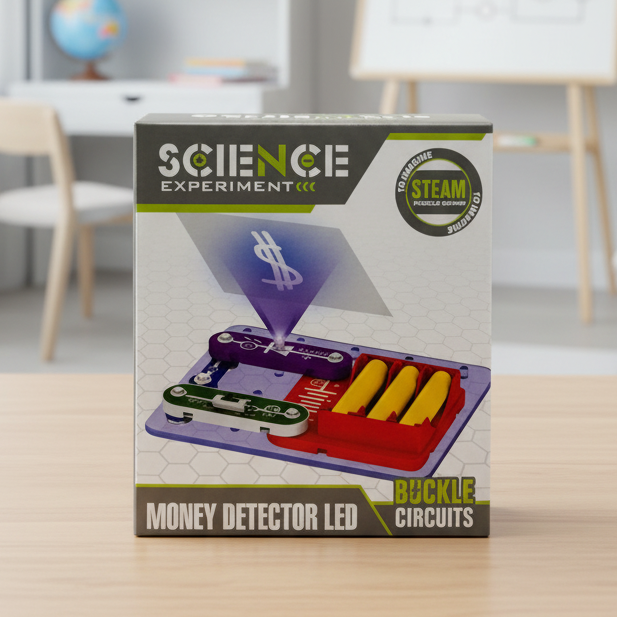money-detector-led-science-experiment-kit-for-kids kids toy in Pakistan | Zilonay