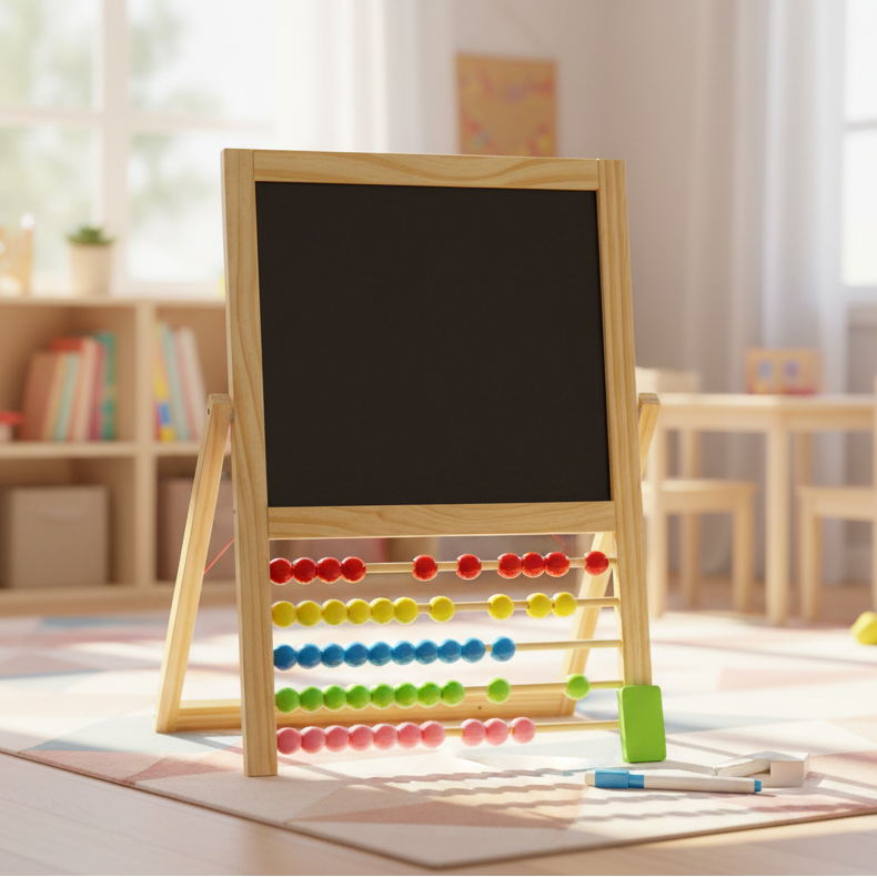 double-sided-writing-learning-board-for-kids kids toy in Pakistan | Zilonay
