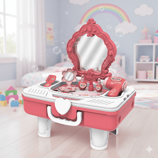 2-in-1-draw-bar-box-dressing-table-toys kids toy in Pakistan | Zilonay