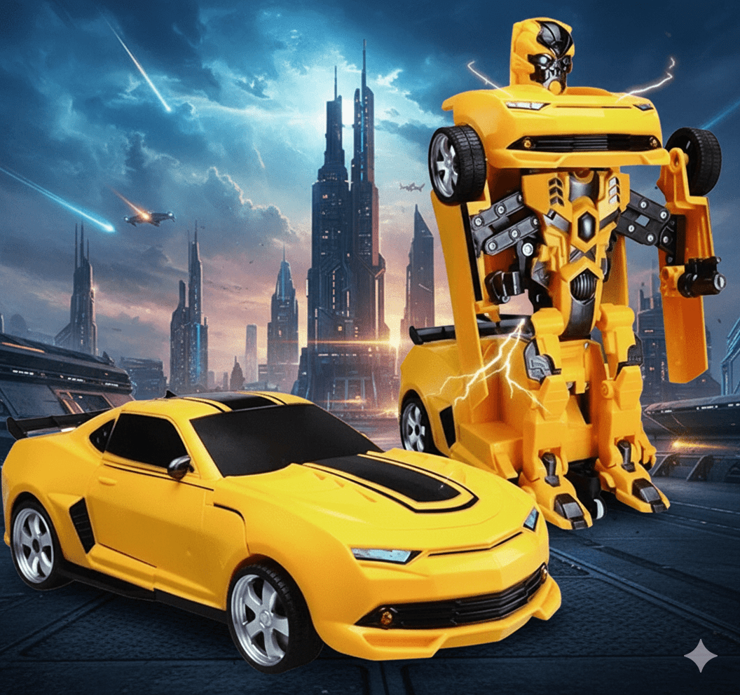 transformer-robot-car-toy-with-lights-sound-for-kids kids toy in Pakistan | Zilonay