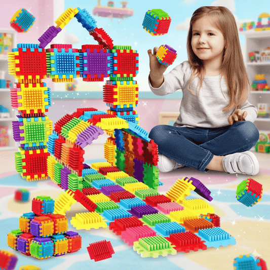 kids-play-blocks-creative-building-blocks-120-pcs kids toy in Pakistan | Zilonay