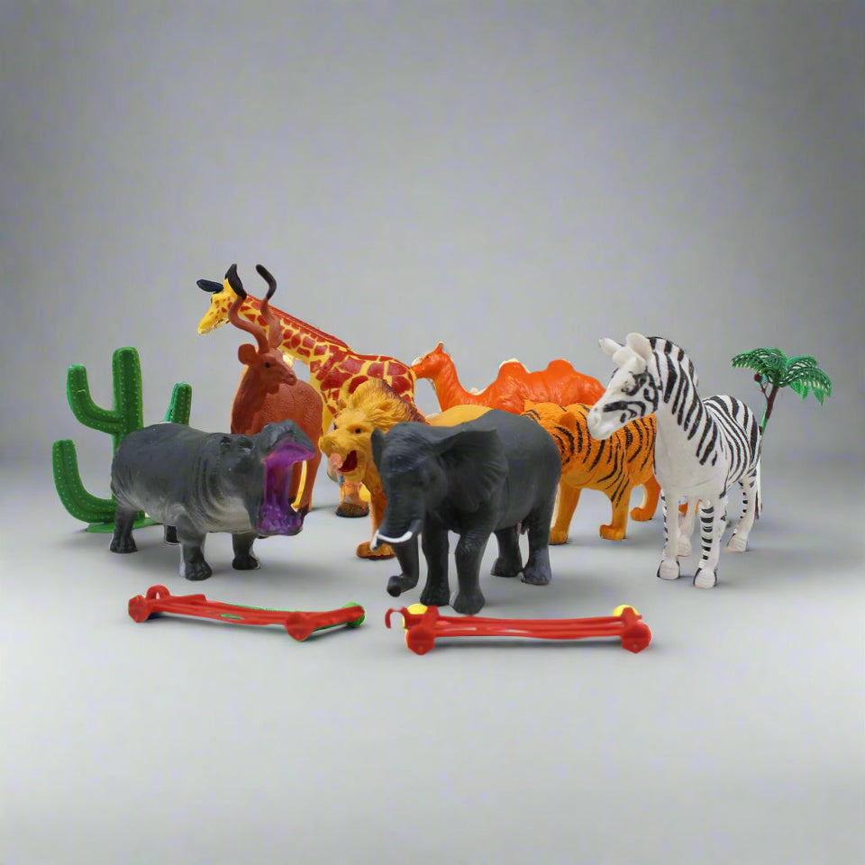 Kingdom Animal Toys Pack of 12