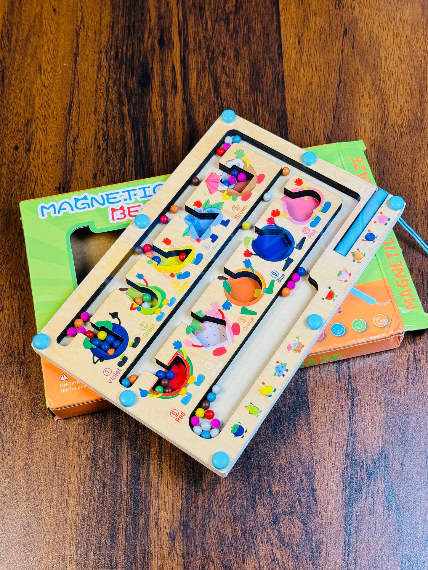 wooden-color-classification-maze kids toy in Pakistan | Zilonay