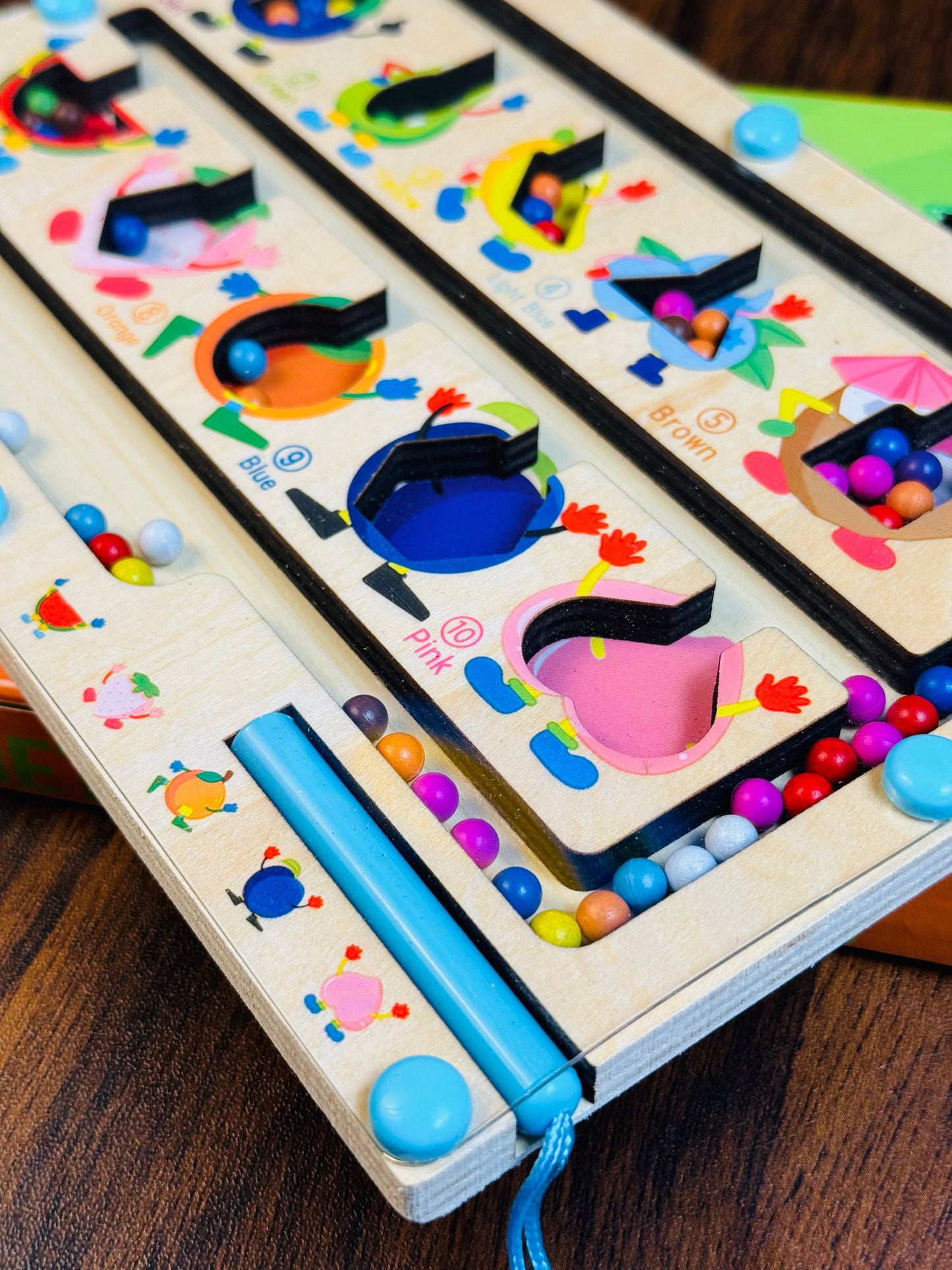 wooden-color-classification-maze kids toy in Pakistan | Zilonay