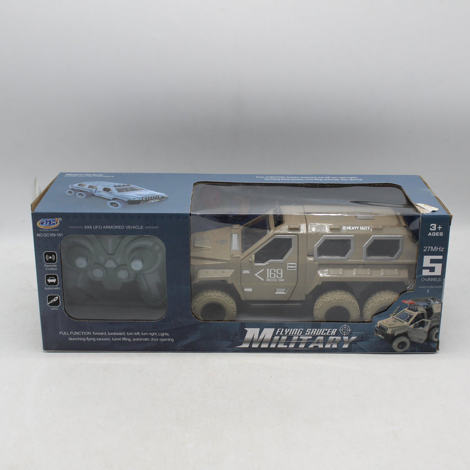 RC 6X6 Flying Saucer Military Vehicle