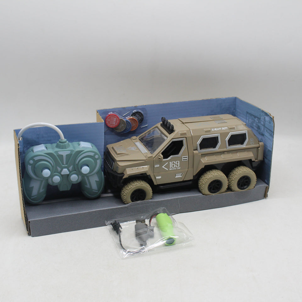 RC 6X6 Flying Saucer Military Vehicle
