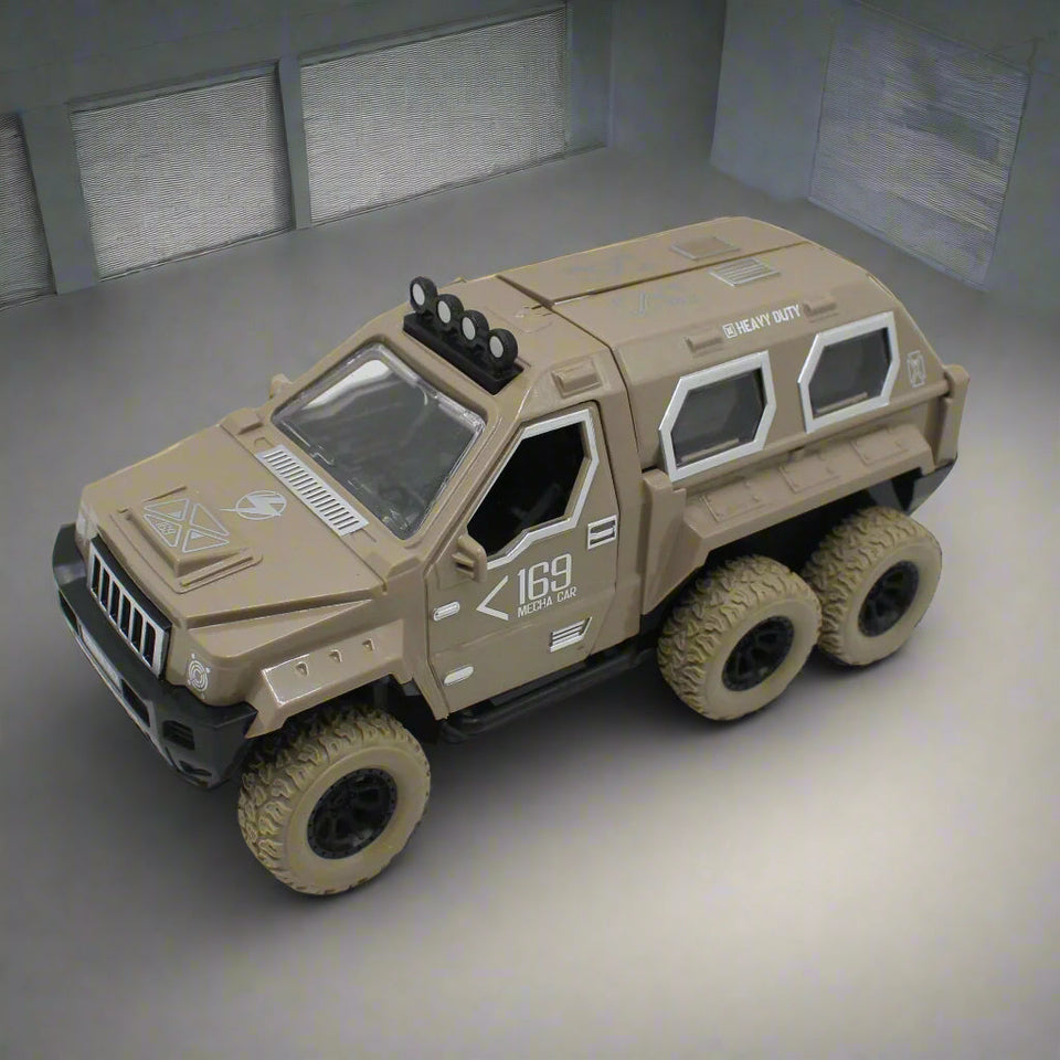 RC 6X6 Flying Saucer Military Vehicle
