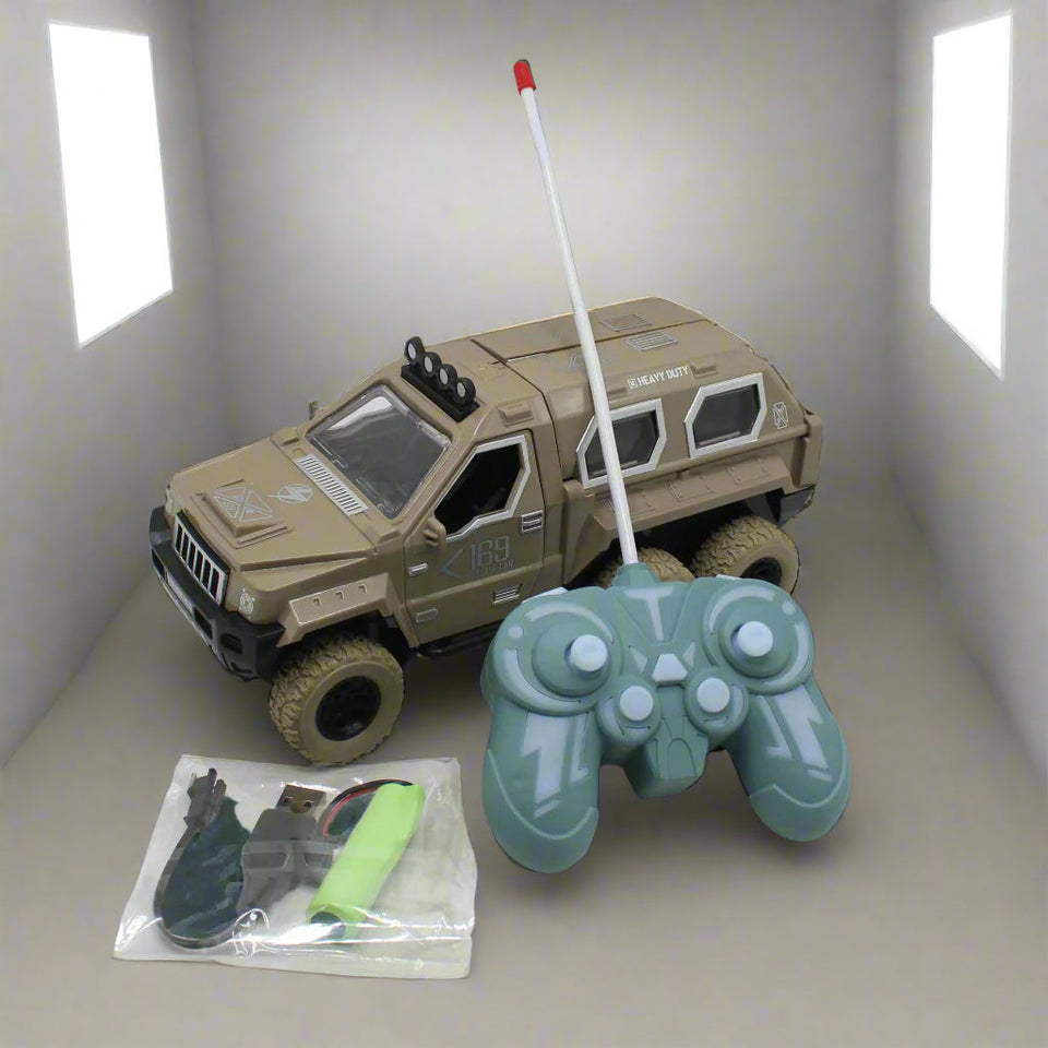 RC 6X6 Flying Saucer Military Vehicle