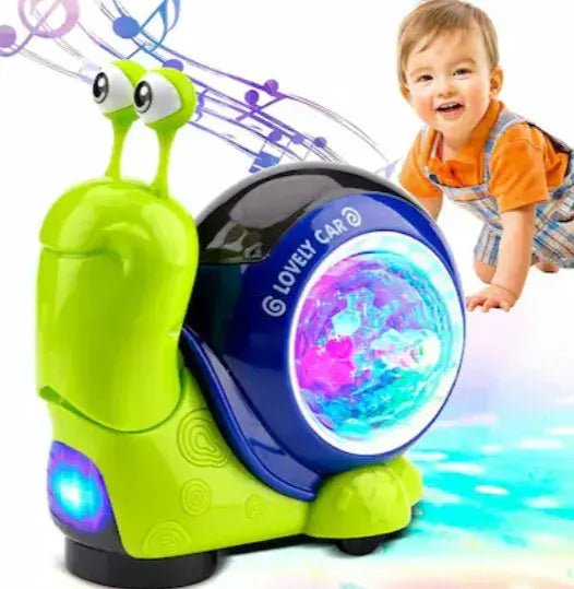 interactive-musical-crawling-snail-toy-for-kids kids toy in Pakistan | Zilonay
