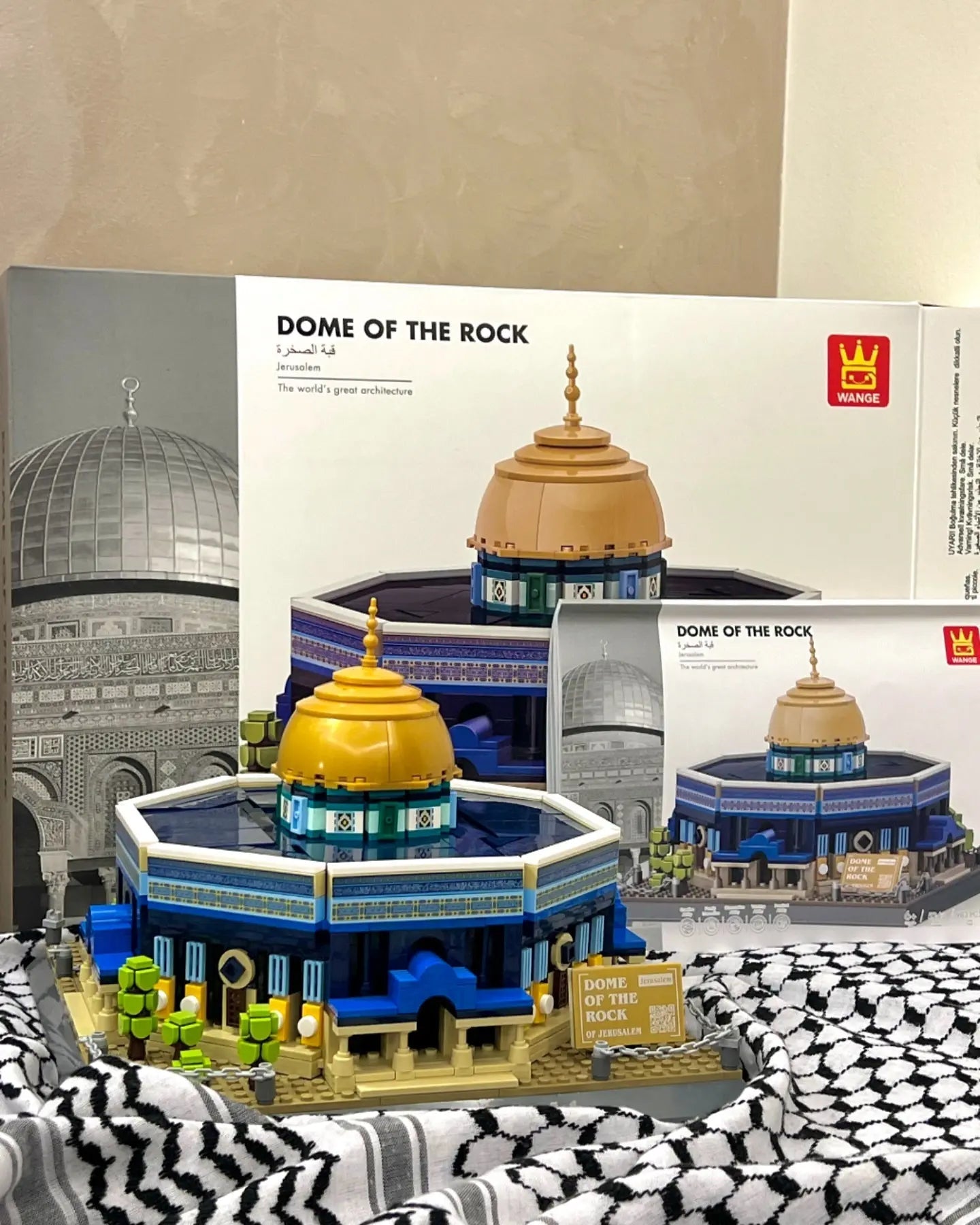 jerusalem-building-blocks-al-aqsa-mosque-building-blocks kids toy in Pakistan | Zilonay