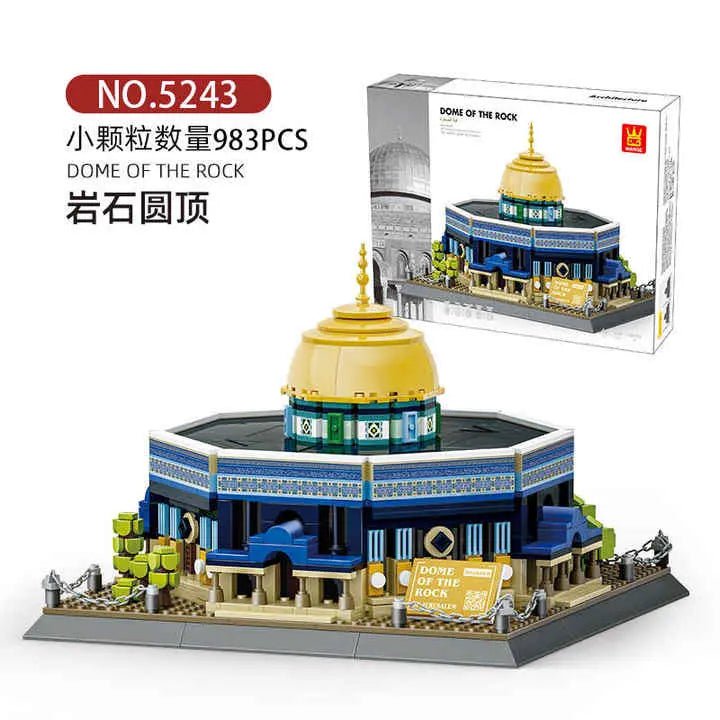 jerusalem-building-blocks-al-aqsa-mosque-building-blocks kids toy in Pakistan | Zilonay