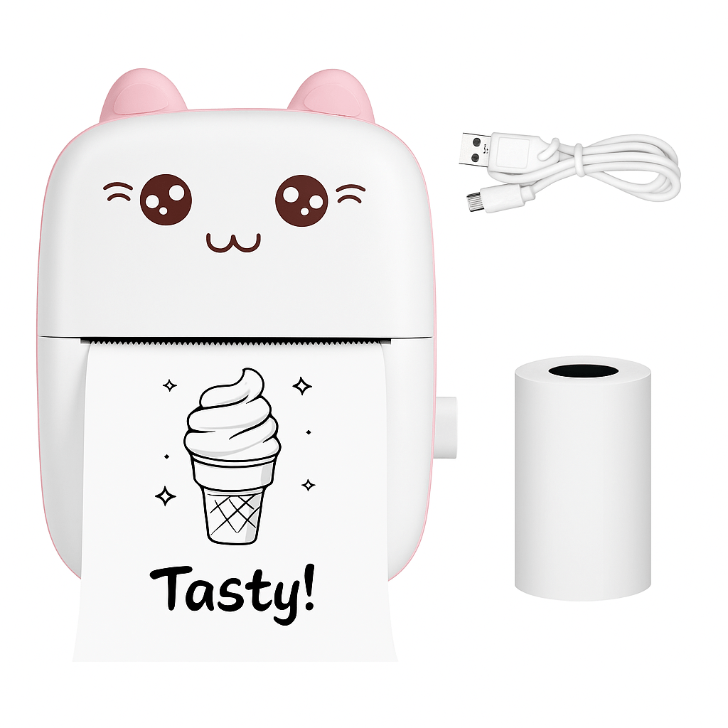 pocket-inkless-mini-printer-thermal-portable-bluetooth-wireless-mini-printer-for-kids kids toy in Pakistan | Zilonay