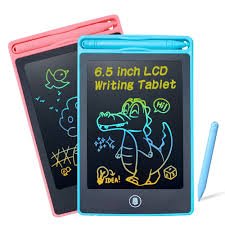 lcd-multicolor-screen-writing-tablet-erasable-writing-board kids toy in Pakistan | Zilonay