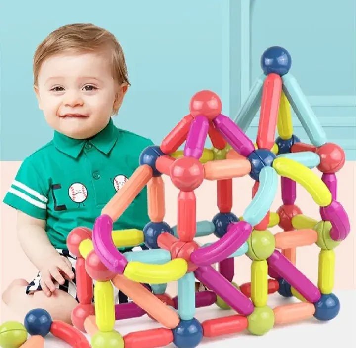 magnetic-building-blocks-educational-toy kids toy in Pakistan | Zilonay