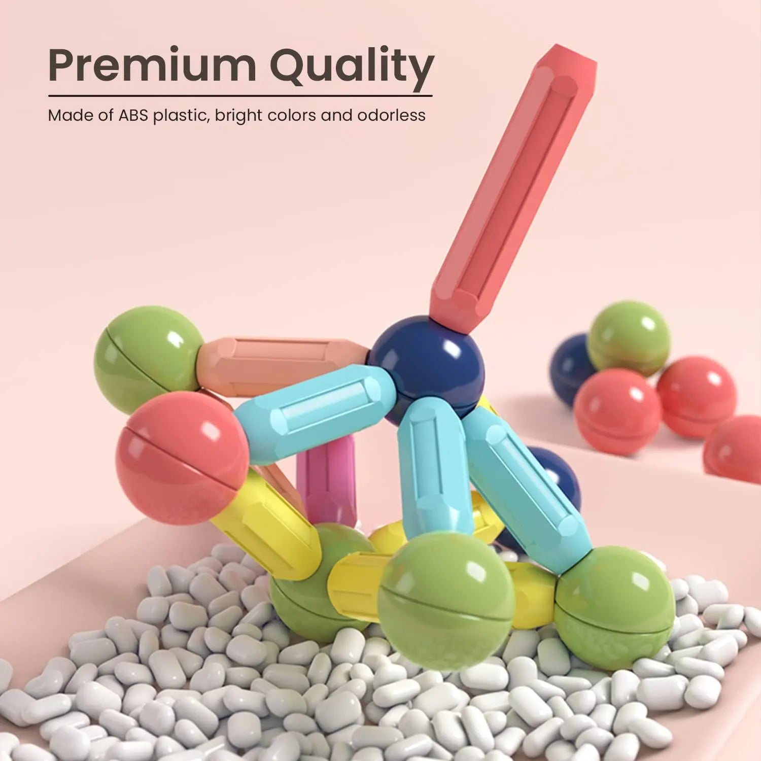 magnetic-building-blocks-educational-toy kids toy in Pakistan | Zilonay