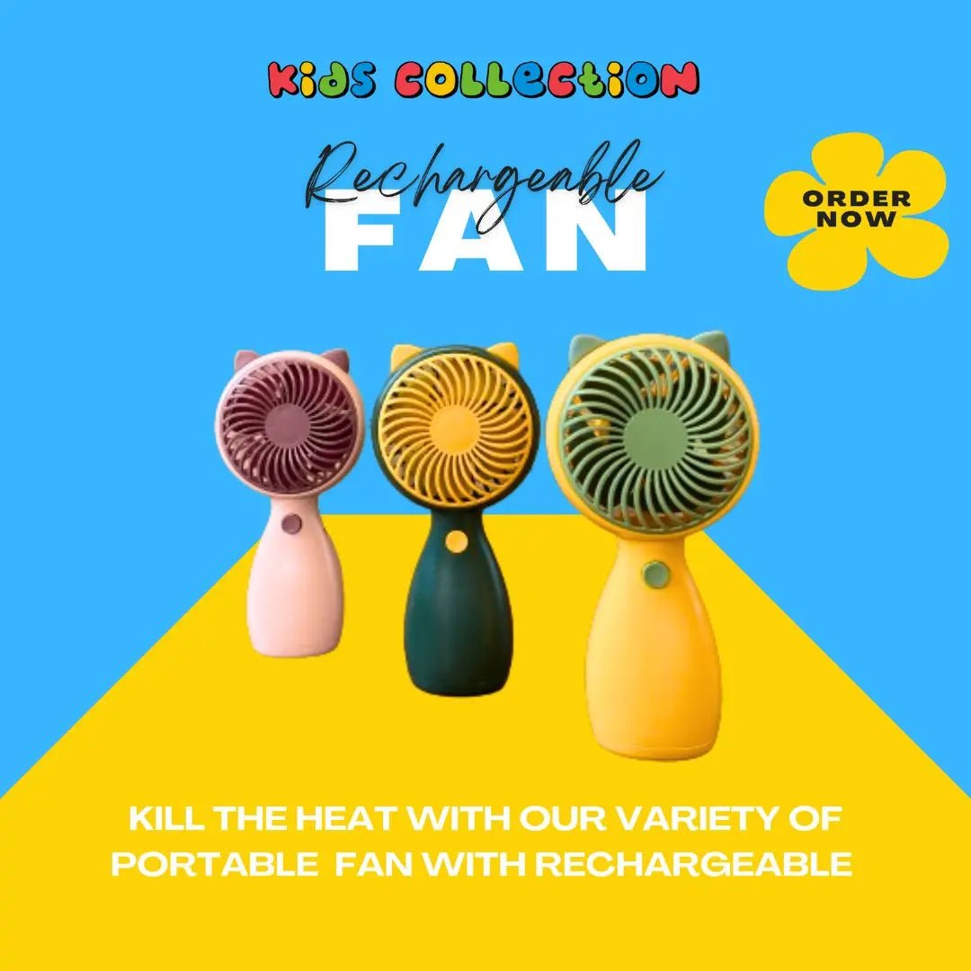 multi-purpose-pocket-mini-fan-rechargele kids toy in Pakistan | Zilonay