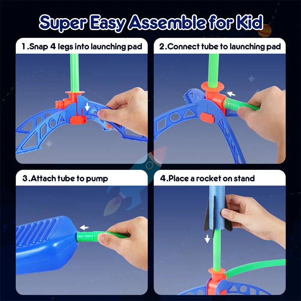 outdoor-stomp-rocket-launcher-game-for-kids kids toy in Pakistan | Zilonay