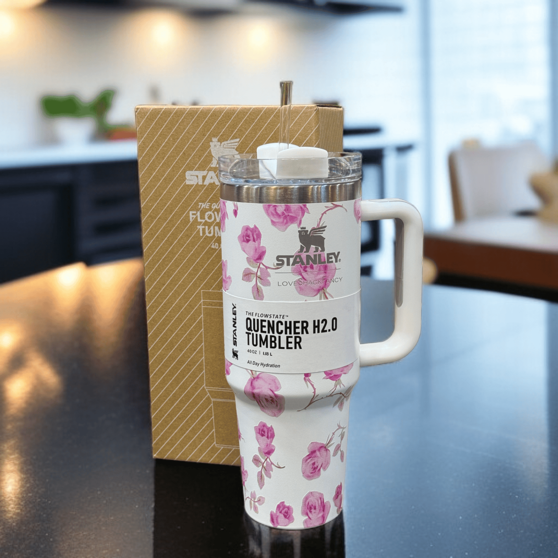 flower-design-stanley-stainless-steel-tumbler kids toy in Pakistan | Zilonay