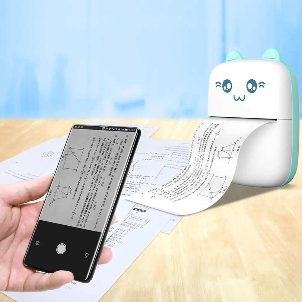pocket-inkless-mini-printer-thermal-portable-bluetooth-wireless-mini-printer-for-kids kids toy in Pakistan | Zilonay