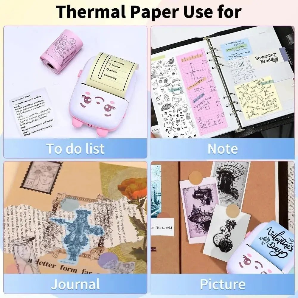 pocket-inkless-mini-printer-thermal-portable-bluetooth-wireless-mini-printer-for-kids kids toy in Pakistan | Zilonay