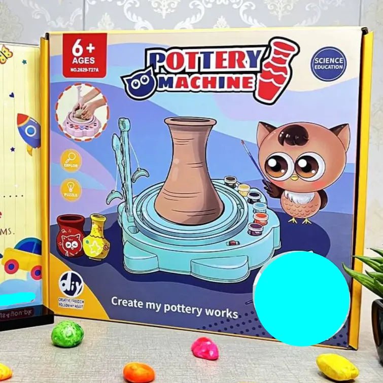 pottery-painting-machine kids toy in Pakistan | Zilonay
