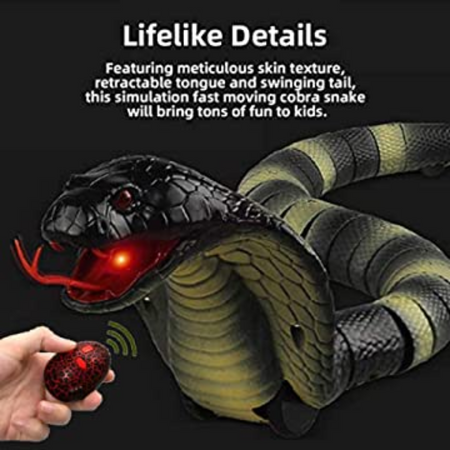 Rechargeable RC Infrared Cobra Snake