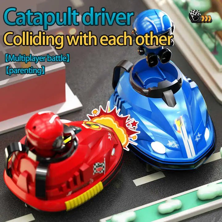 two-person-rc-battle-bumper-car-collision-ejection-rc-car-toy kids toy in Pakistan | Zilonay