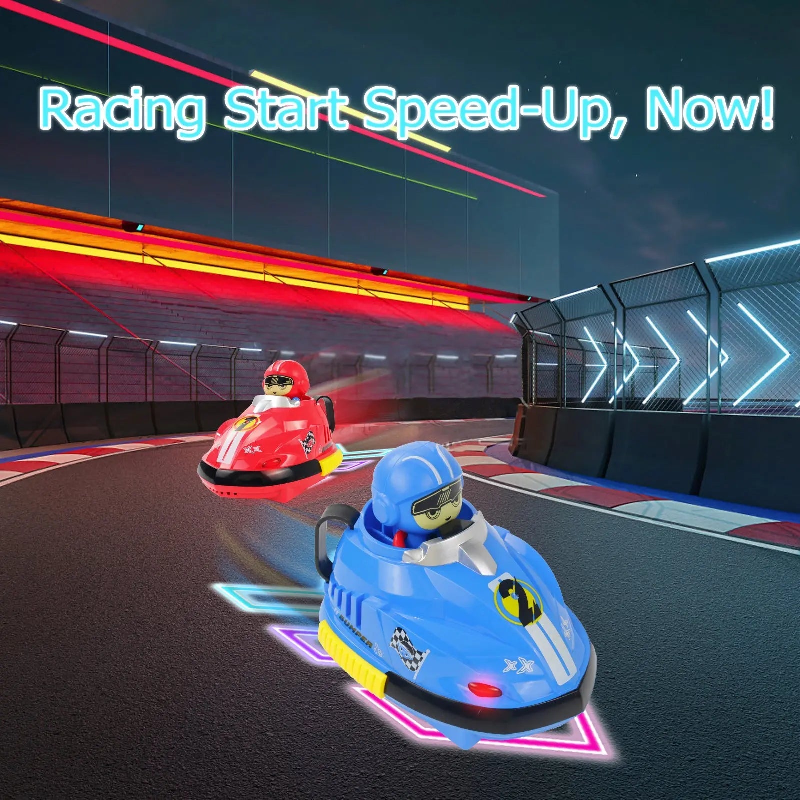 two-person-rc-battle-bumper-car-collision-ejection-rc-car-toy kids toy in Pakistan | Zilonay