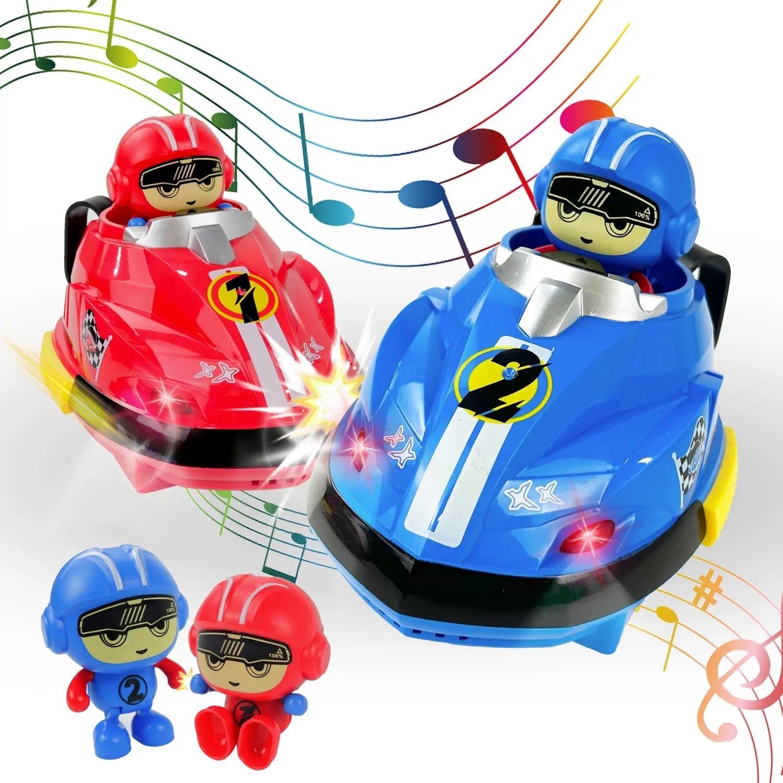 two-person-rc-battle-bumper-car-collision-ejection-rc-car-toy kids toy in Pakistan | Zilonay