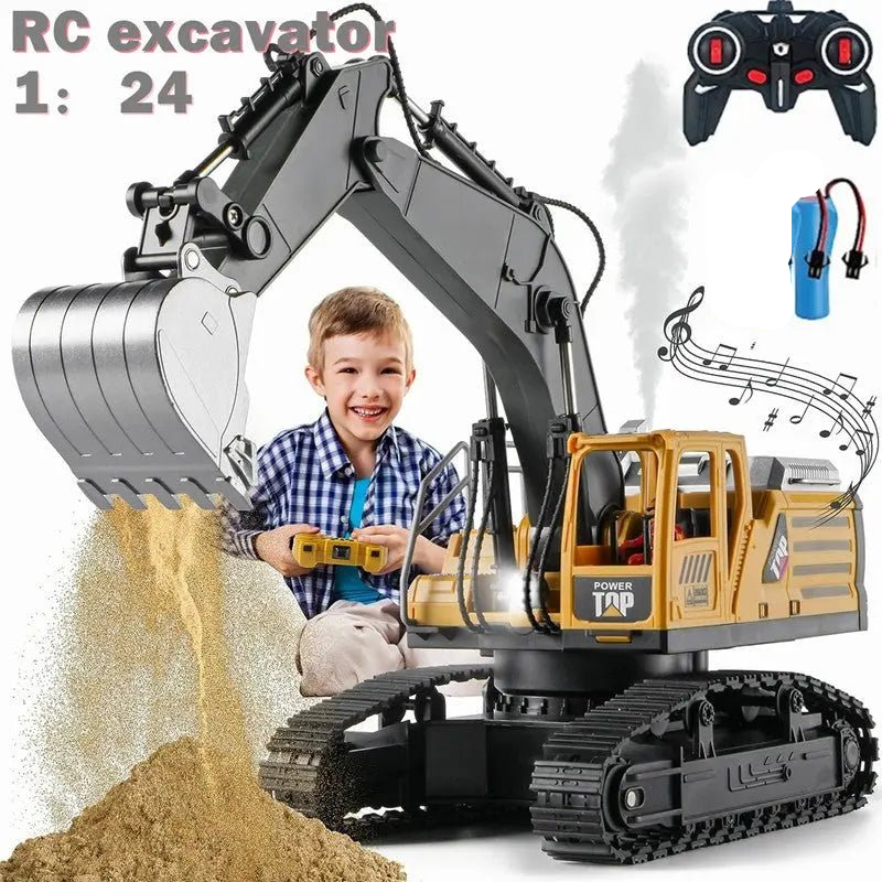 rc-excavator-toy kids toy in Pakistan | Zilonay