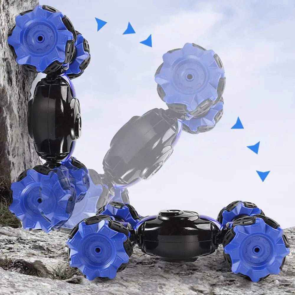 2-4g-remote-control-mini-twisting-car-gesture-sensing-deforming-rc-car-4wd-high-speed-off-road-climbing-rc-vehicle kids toy in Pakistan | Zilonay