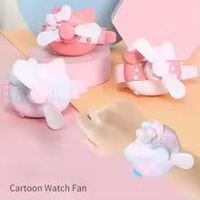 mini-wrist-outdoor-rechargeable-cute-watch-fan kids toy in Pakistan | Zilonay
